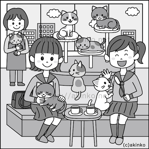 まちがいさがしフレンズ2025年9月号Q106猫にまみれちゃう