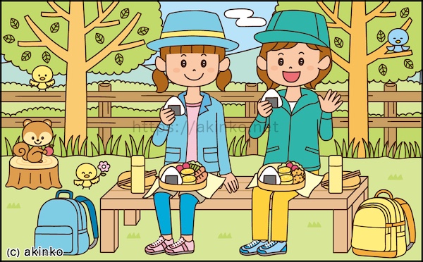 まちがいさがしキング2025年6月号Q79趣味の世界「登山編」お待ちかねのランチタイム